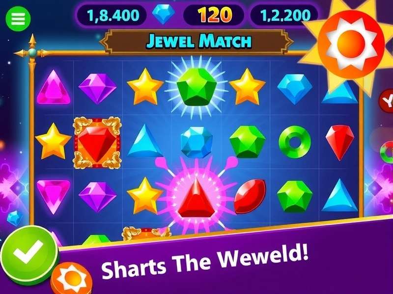 Jewel Match India Game Screenshot
